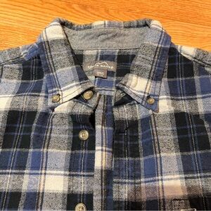 Eddie Bauer Men’s Flannel, XL